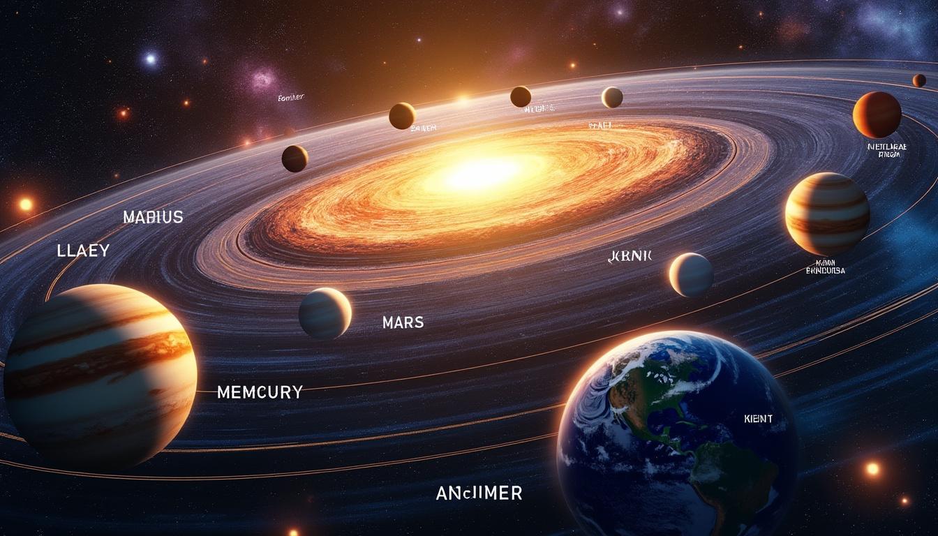 explora el sistema solar con nuestro modelo detallado: una guía visual completa para descubrir planetas, lunas y otros cuerpos celestes del cosmos.