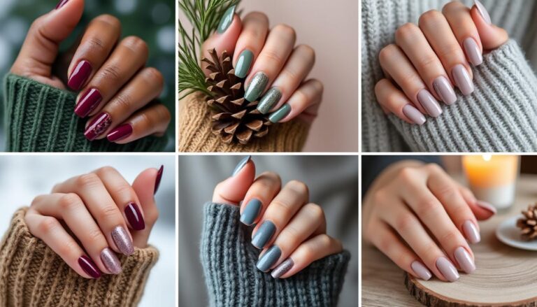 descubre las tendencias en colores de uñas para el invierno y luce un estilo único y a la moda durante la temporada más fría del año.